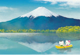 Japan Sanrio - Hello Kitty Travels to Mount Fuji Postcard