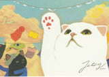 Jetoy Choo Choo Cat Postcard - A05