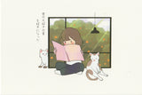 Cat with Japanese Lady - My Cat & I (JC03)