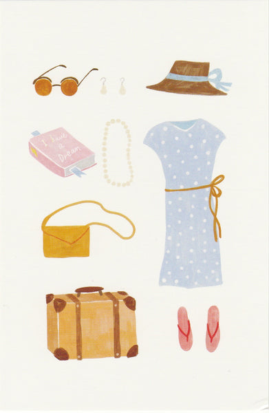 Travel Series #OOTD Postcard - SL11