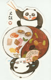 Panda Illustrated Postcard Collection - CP12