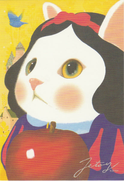 Jetoy Choo Choo Cat Postcard - A13