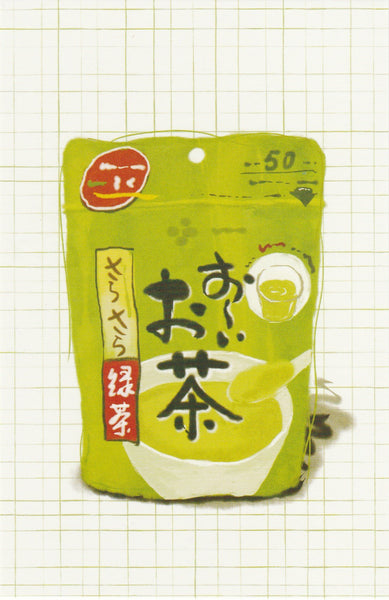 Matcha Green Tea Postcard - CL16 (Matcha Powder)