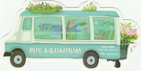Little Shop Collection - Bus Aquarium