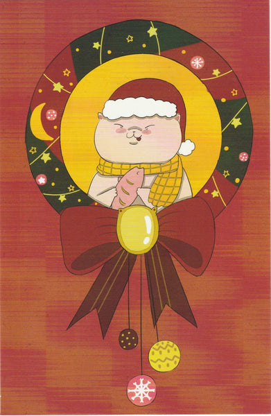 Christmas Cats Postcard - CC18