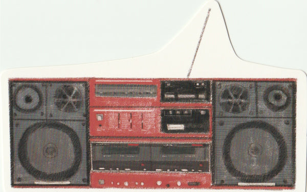 Vintage Retro Collection - Hifi Radio Stereo Postcard