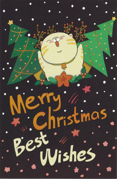 Christmas Cats Postcard - CC20