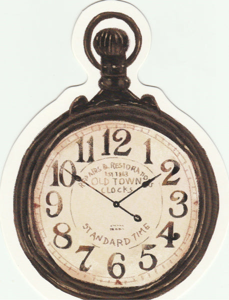 Vintage Retro Collection - Pocketwatch Postcard