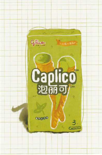 Matcha Green Tea Postcard - CL21 (Caplico Biscuit)