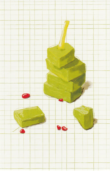 Matcha Green Tea Postcard - CL24 (Royce Chocolate)