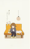 Cat with Japanese Lady - My Cat & I (JC29)