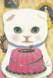 Jetoy Choo Choo Cat Postcard - A29