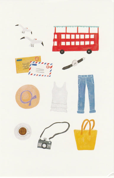 Travel Series #OOTD Postcard - SL30