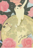 Jetoy Choo Choo Cat Postcard - A35