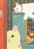 Jetoy Choo Choo Cat Postcard - A36