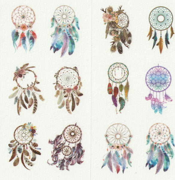 [FREE with US$10 purchase!] Dreamcatcher Sticker Set C