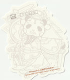 Ever & Ein Postcard - Traditional Series - Door God (Panda)