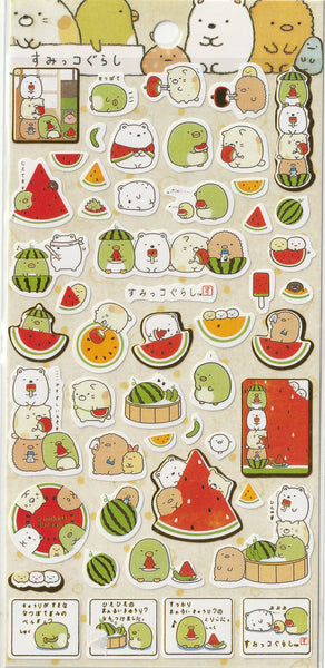 Sumikko Gurashi すみっコぐらし Stickers - Set D