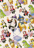 Ever & Ein Postcard - World Series - Super Panda Heroes