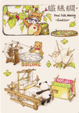 Ever & Ein Postcard - Traditional Series - Real Silk Weaving