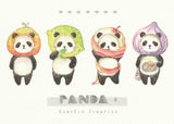 Ever & Ein Postcard - Bear & Panda Series (P06)