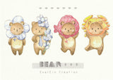 Ever & Ein Postcard - Bear & Panda Series (B03)