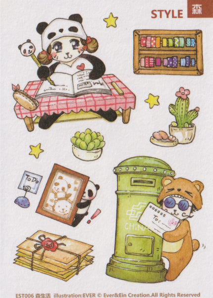 Ever & Ein Sticker Set - Penpal & Postal