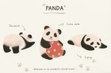 World of Animals Series - Panda postcard