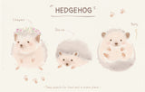 World of Animals Series -  Hedgehog postcard