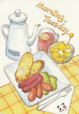 Ever & Ein Postcard - Food Series - Morning Breakfast