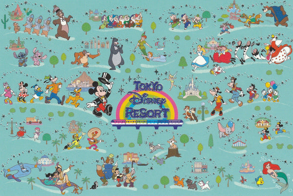 Japan Tokyo Disney Resort Postcard