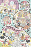 Japan Tokyo Disney Resort Postcard - So Much To See!