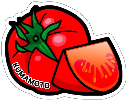Japan Gotochi (Kumamoto) Postcard - Tomato