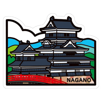 Japan Gotochi (Nagano) Postcard - National Treasures Matsumoto Castle