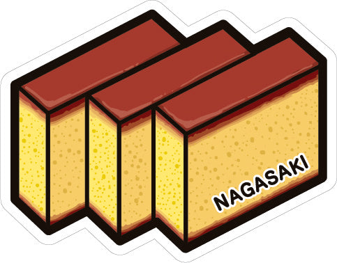 Japan Gotochi (Nagasaki) Postcard - Castella Cake