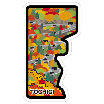 Japan Gotochi (Tochigi) Postcard - Irohazaka 48 turns road