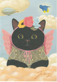 Jetoy Choo Choo Cat Postcard - B08