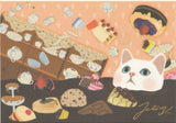 Jetoy Choo Choo Cat Postcard - B23