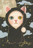 Jetoy Choo Choo Cat Postcard - C06
