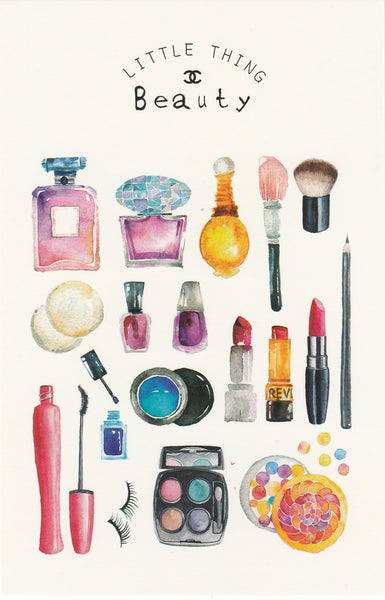 Little Thing Postcard Collection - Beauty & Makeup