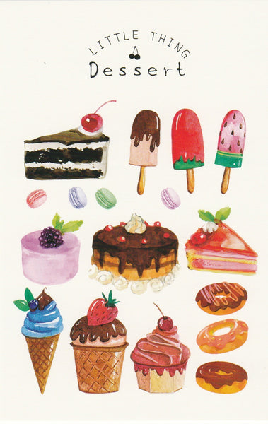 Little Thing Postcard Collection - Desserts & Ice-cream