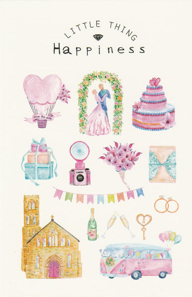 Little Thing Postcard Collection - Wedding Celebrations Happiness