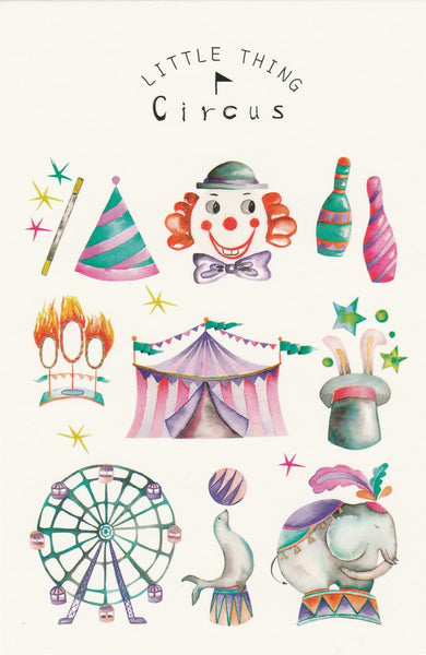 Little Thing Postcard Collection - Circus Carnival