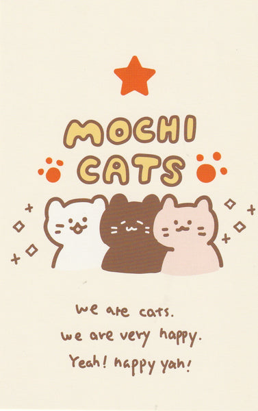 Mochi Cats Postcard (MC13) - Cats Lineup