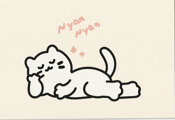 Mochi Cats Postcard (MC24) - Sleeping Cat