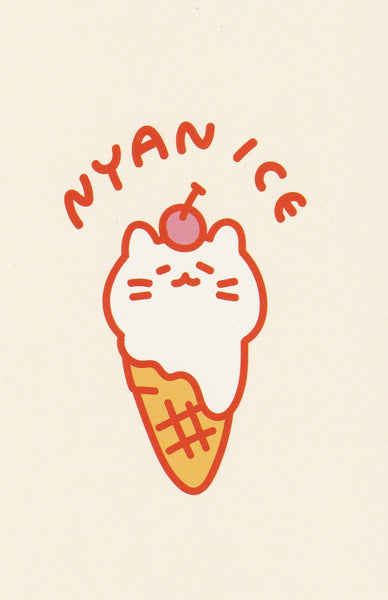 Mochi Cats Postcard (MC08) - Nyan Ice