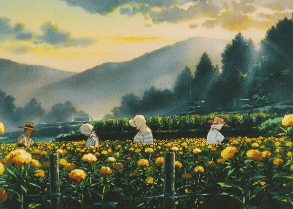 Studio Ghibli - Only Yesterday Postcard (4/4)