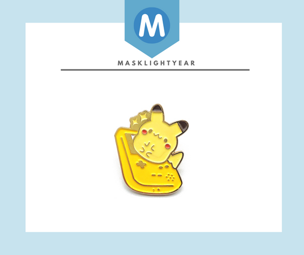 Enamel Pin: Pokemon Pikachu