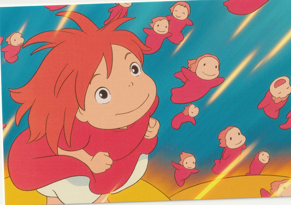Studio Ghibli - Ponyo on the Cliff Postcard (3/6)