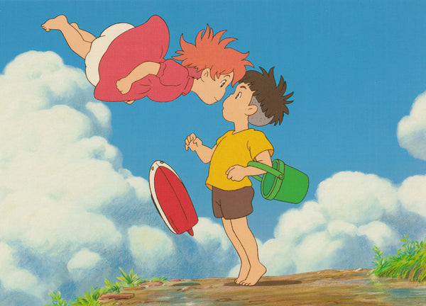 Studio Ghibli - Ponyo on the Cliff Postcard (5/6)